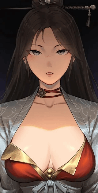 宏融信 玩家分享《明末渊虚之羽》国漫风同人图:冷眸女王颜